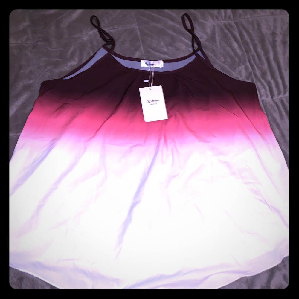 BNWT ombré tank top